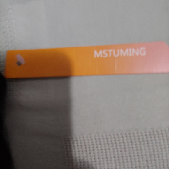 Mstuming one piece black swimsuit with sheer panel in front at the waist. - Picture 2 of 3